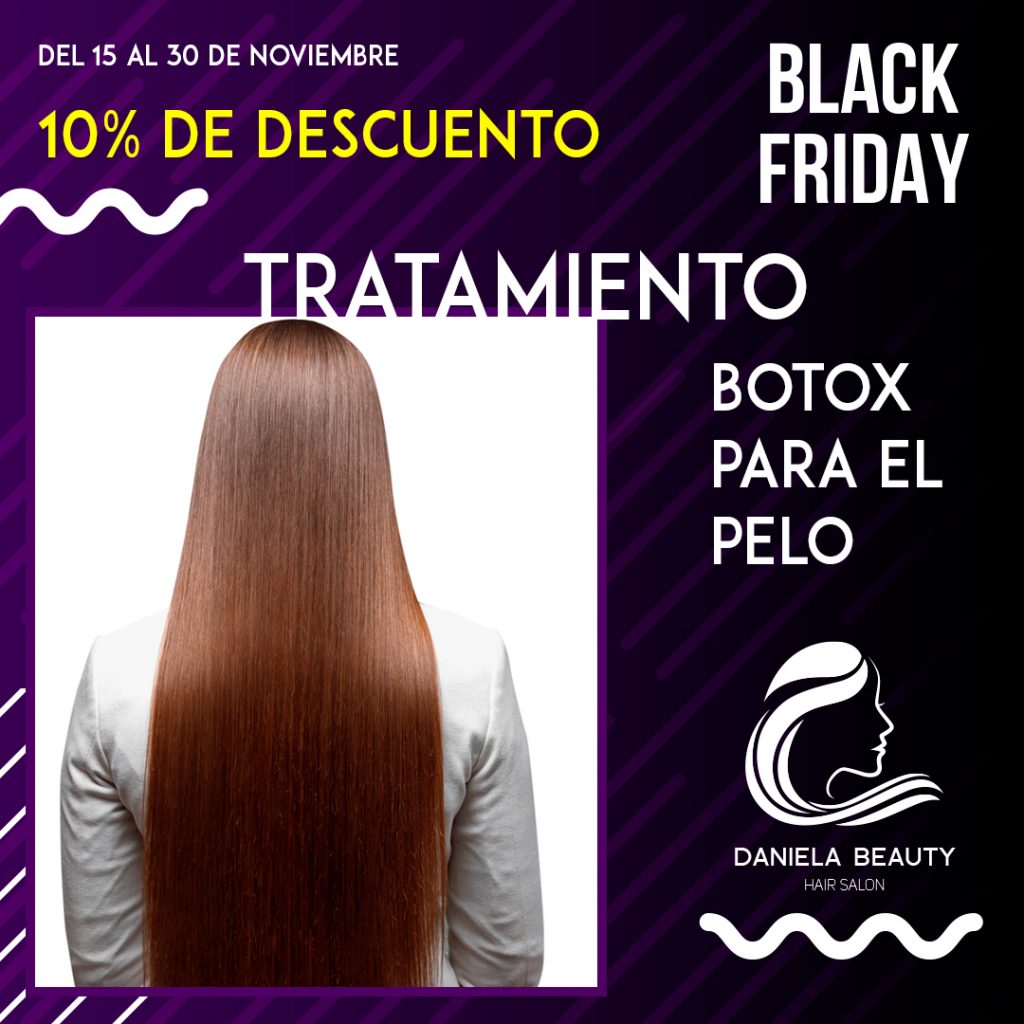 Black friday Daniela Beauty Peluqueria Madrid