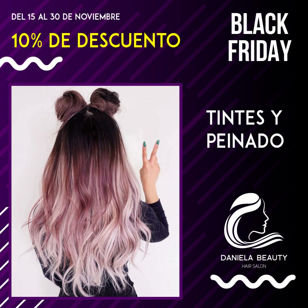 Black friday Daniela Beauty Peluqueria Madrid